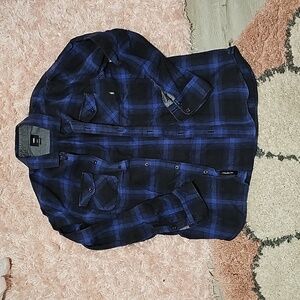 Vans blue flannel
